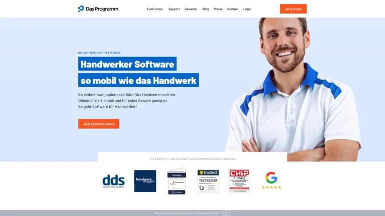 Website für handwerker